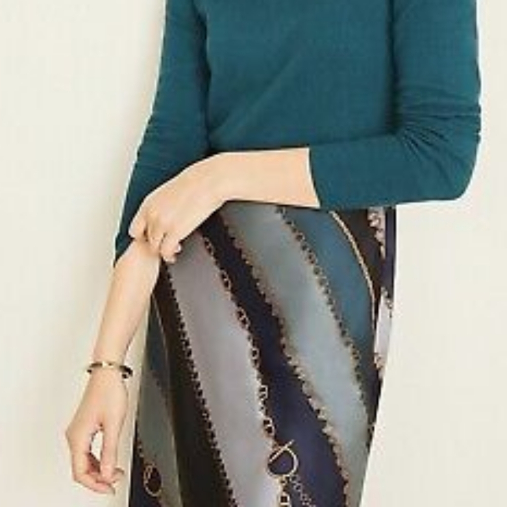 ANN TAYLOR CHAIN LINK SKIRT
